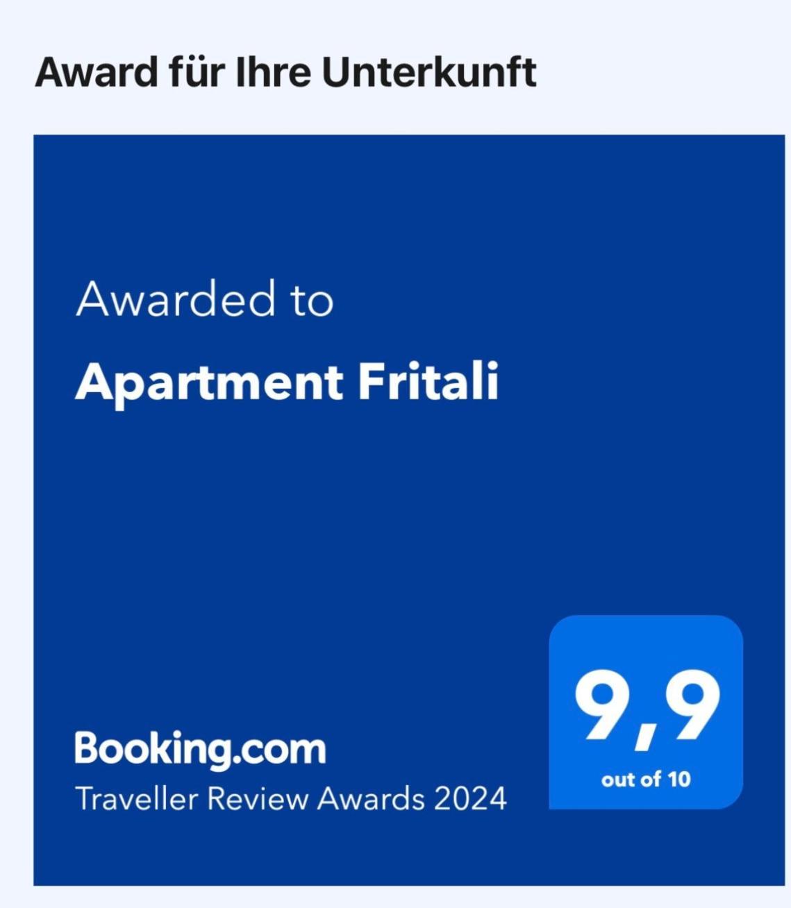 Apartment Fritali Tadten المظهر الخارجي الصورة